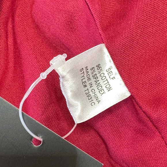 Magnolia Red Feathered Tube Top - Picture 9 of 13